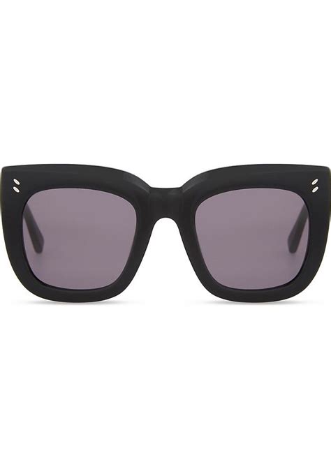 Stella Mccartney Sc0033 Square Frame Sunglasses Sunglass Frames Sunglasses Stella