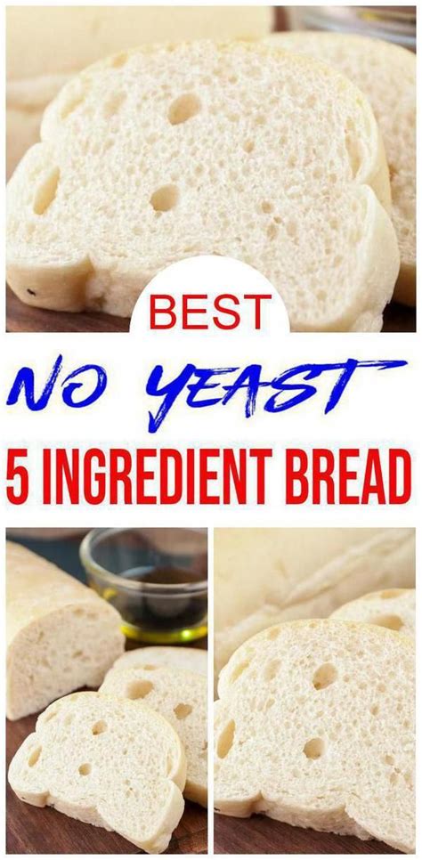 Easy Homemade Bread Yeastless Bread Recipe Simple And Quick Easy No