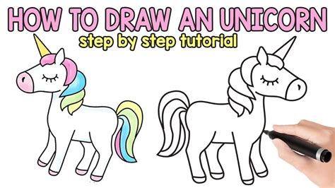 We will impart to you the easy step by step art drawing guide on how to draw a cartoon unicorn. Learn How to Draw a Unicorn - YouTube