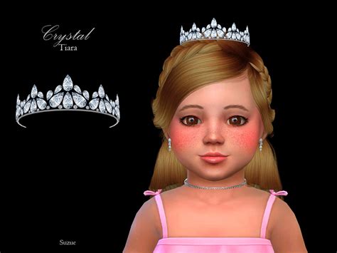 Crystal Tiara Toddler By Suzue At Tsr Sims 4 Updates