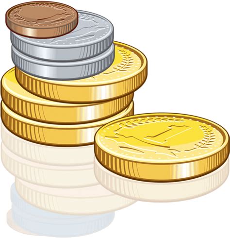 Gold Coins Coins Clip Art Illustrations Coins Clipart Png