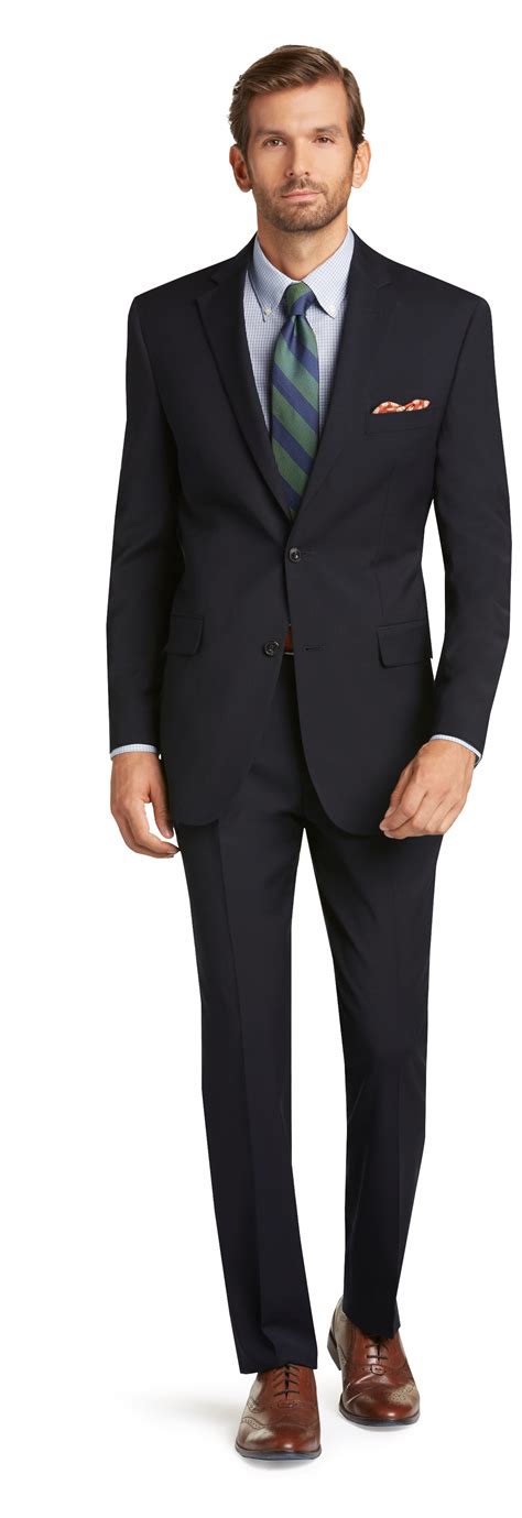 1905 Collection Tailored Fit Textured Suit Separate Jacket - Big & Tall ...