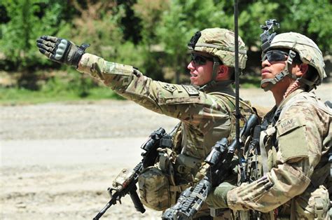 Soldiers Dismount For Patrol In Enjergay Article The United States Army