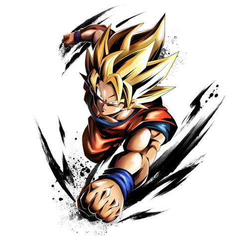 Goku super saiyan.this form of goku usually has high statistics in any game in the series. | Characters | Dragon Ball Legends | DBZ Space