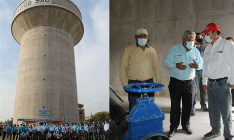 Inauguran Reservorio Gigante Que Llevará Más Agua Potable A 12 Mil