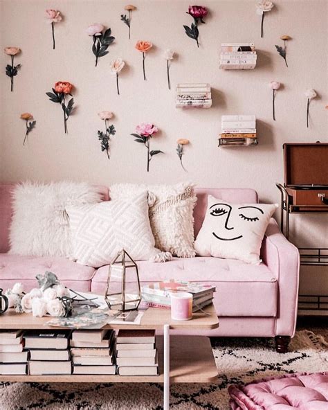 20 Outstanding Diy Flower Wall Decoration Ideas For You To Try Pink