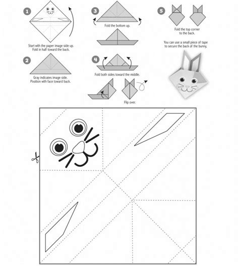 Hasen und küken aus ponpons + tonkarton. Origami Hase basteln - 19 interessante Ideen & Anleitungen