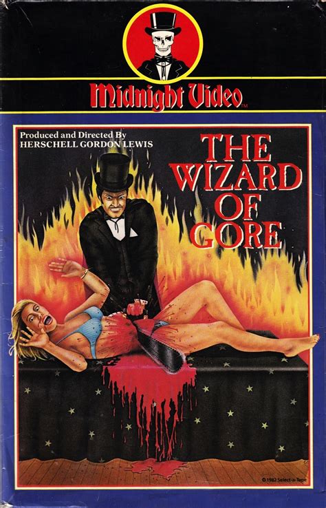 The Wizard Of Gore Classic Horror Movies Posters Classic Horror