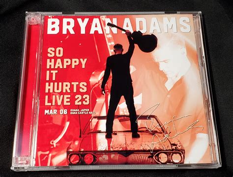 コレクターズcd ブライアン・アダムス 2023年日本公演 3月6日 大阪 Bryan Adams So Happy It Hurts Japan Tour 2023 Osaka Jo