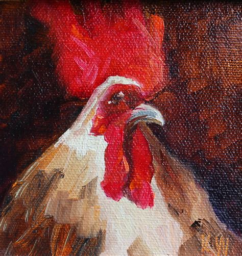 Artists Of Texas Contemporary Paintings And Art I Rule The Roost By