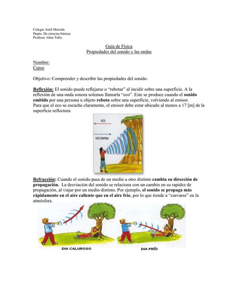 Se introduce en una campana de vacío un despertador eléctrico. 1º medio C Física Guia propiedades del sonido
