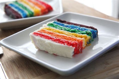 Easy Rainbow Cake Recipe From Scratch