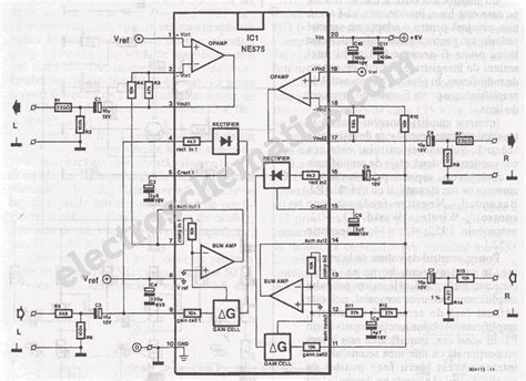 On the above picture is the audio compressor circuit diagram. Compressor Audio | Catatan Ku