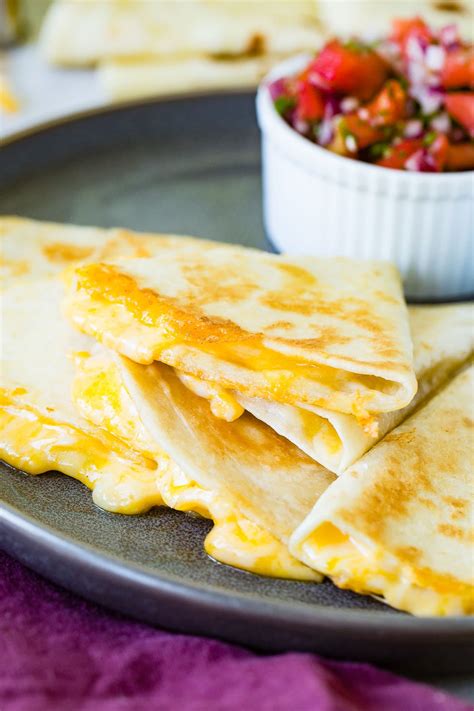 The Best Quesadilla Recipe Easy And Cheesy Oh Sweet Basil