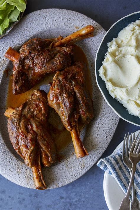 Simple to make, on the stove, slow along with the classic slow cooked lamb shanks in red wine sauce, there's nothing tricky port braised lamb shanks. Pin on Lamb dishes