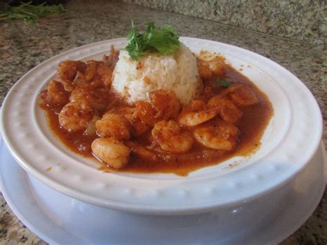 Broiled shrimp with spicy chile sauce barra vieja. Camarones a la Diabla in 2019 | Spicy shrimp, Shrimp ...