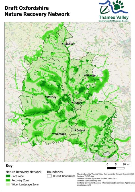 A Proposed Nature Recovery Network For Oxfordshire Thames Valley