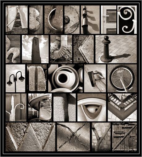 How To Make An Alphabet Photo Montage Piece Of Fine Art