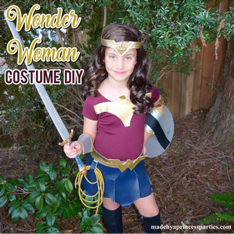 Diy Wonder Woman Movie Halloween Costume Made By A Princess