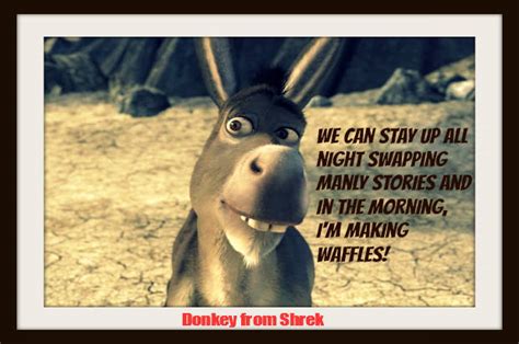 Shrek Donkey Waffles Bhe