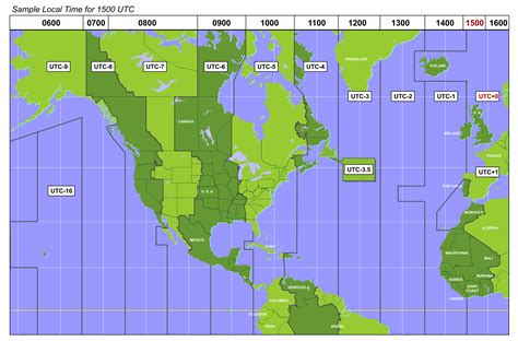 Map Of Western Hemisphere Time Zones Get Latest Map Update