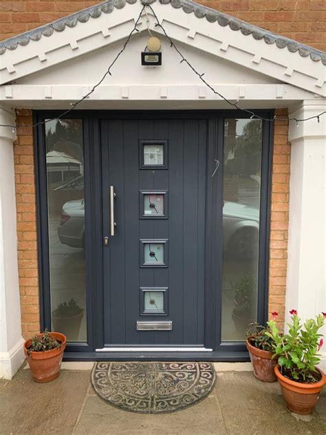 Parma Solidor Composite In Anthracite Grey With Matching Frames Front