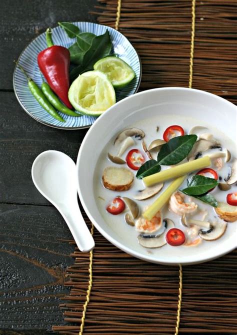 Additionally, this soup includes galangal and kaffir lime leaves. Quick Tom Kha Soup with Shrimp | Tom kha soup, Whole30 ...