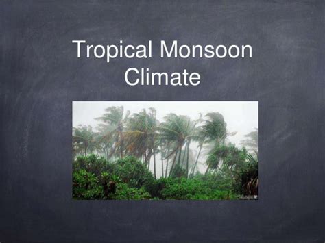 Monsoon Climate