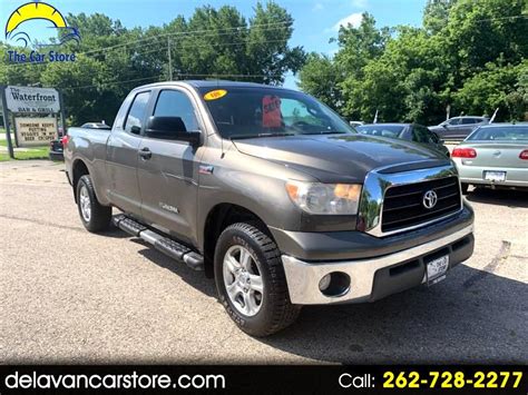 Used 2008 Toyota Tundra Sr5 Double Cab 57l 4wd For Sale In Delavan Wi