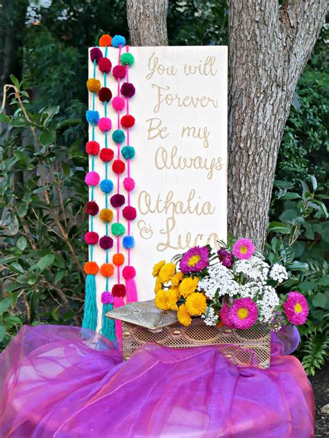 how to diy a bohemian gypsy themed party with a cricut — mint event design