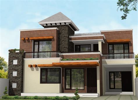 Exterior Elevation Design For 2 Story Residence Gharexpert