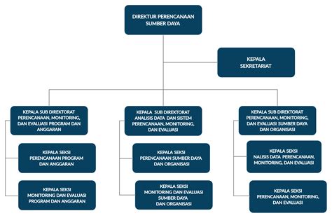 Struktur Organisasi Direktorat Perencanaan Sumber Daya