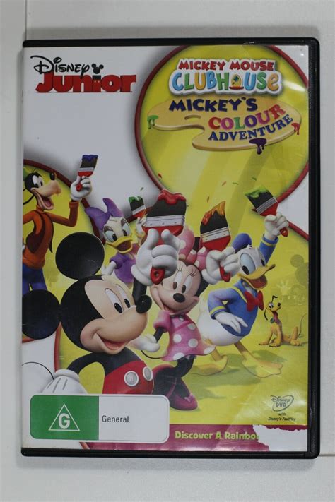 Mickey Mouse Clubhouse Mickeys Colour Adventure Region 4