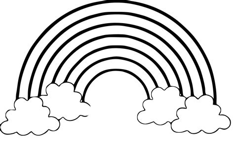Arc En Ciel Coloriage Beau Stock Coloriage Arc En Ciel Dessin à