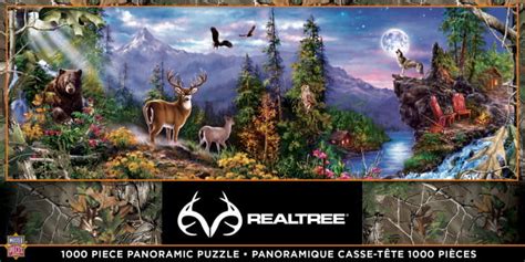 Realtree Panoramic Puzzle 1000 Piece Jigsaw Puzzle Masterpieces