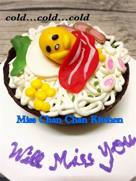 Georgia combines the best bits of a chocolate cake and chocolate mousse to create this fluffy cake of dreams. Gudetama Ramen Farewell Cake ~ Dark Chocolate Mousse Cake ...