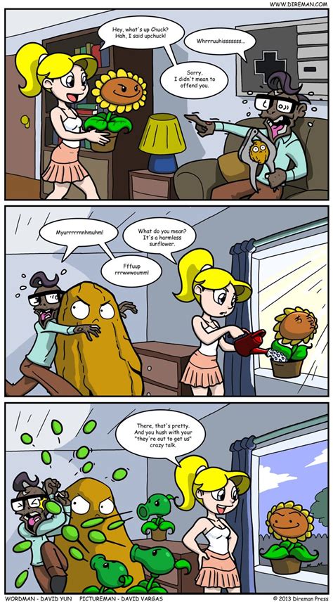 Funny Plants Vs Zombies Comic Funny Comic Strips Plants Vs Zombies