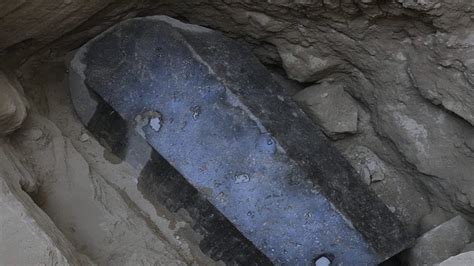 Archaeologists Unearthed This Black Sarcophagus In Egypt And Defied
