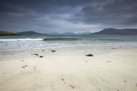 Seilebost Beach On The Isle Of Harris In Scotland Stock Image Image