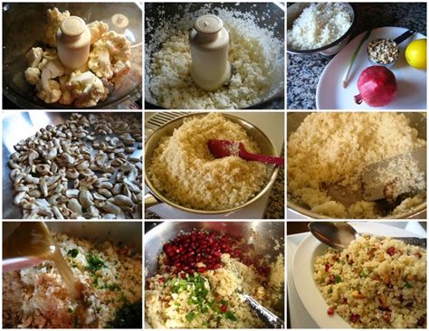 Seeds from ½ medium pomegranate (80g). Home Cooking In Montana: Spiced Cauliflower "Couscous ...
