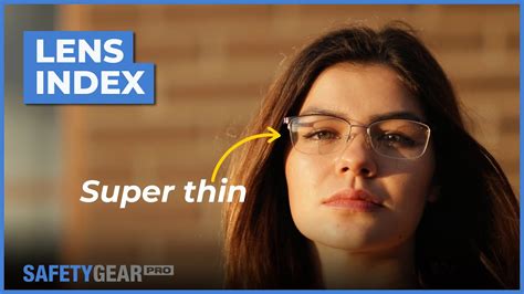 Choose The Right Lenses For Your Glasses Lens Index Youtube