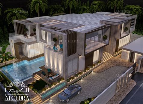 Modern Villa In Abu Dhabi Exterior Design Algedra Interior Design