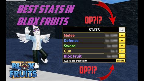 Best Stat Point Guide For Blox Fruits Youtube Gambaran