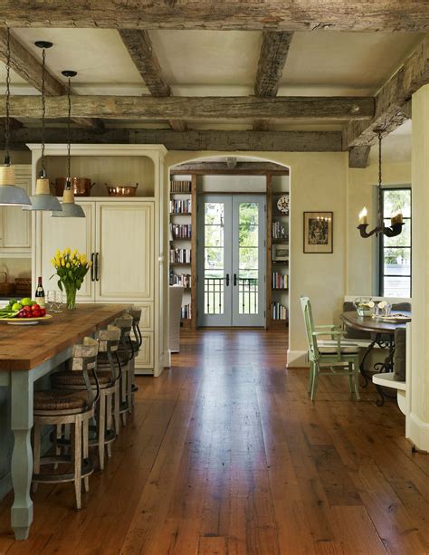 Rustic French Kitchen Home Design Ideas