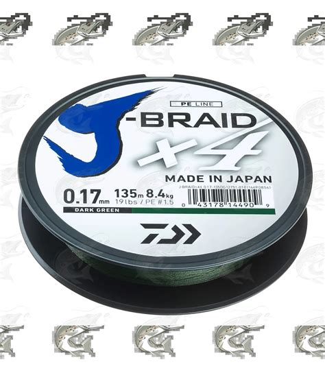 Daiwa J Braid X4 Braided Line