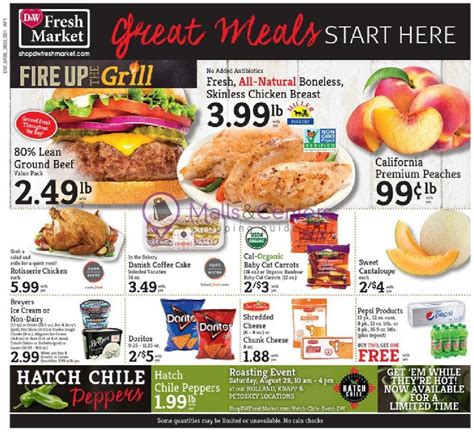 Dandw Fresh Market Weekly Ad Sales And Flyers Specials Mallscenters