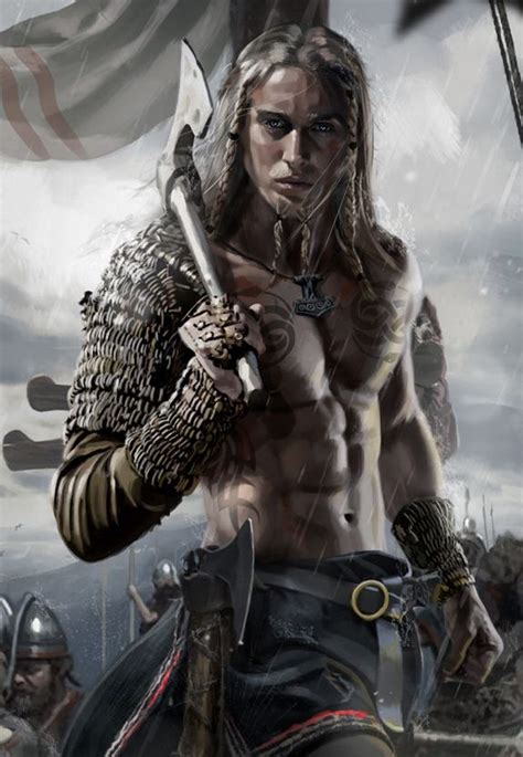 Artstation Jp David Benzal Viking Character Fantasy Art Men