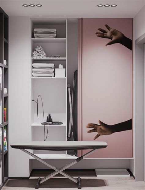 A Striking Example Of Interior Design Using Pink And Grey Grey Interior