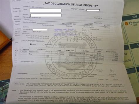 Guidelines On Paying Real Property Tax In Sta Maria Bulacan My So
