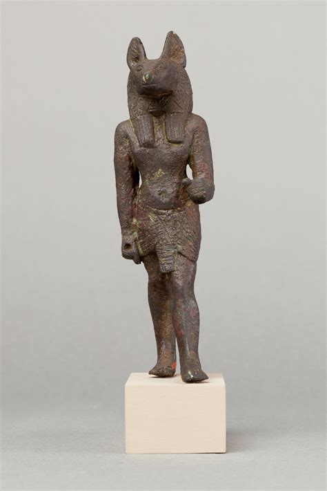 Anubis Late Period Ptolemaic Period The Metropolitan Museum Of Art